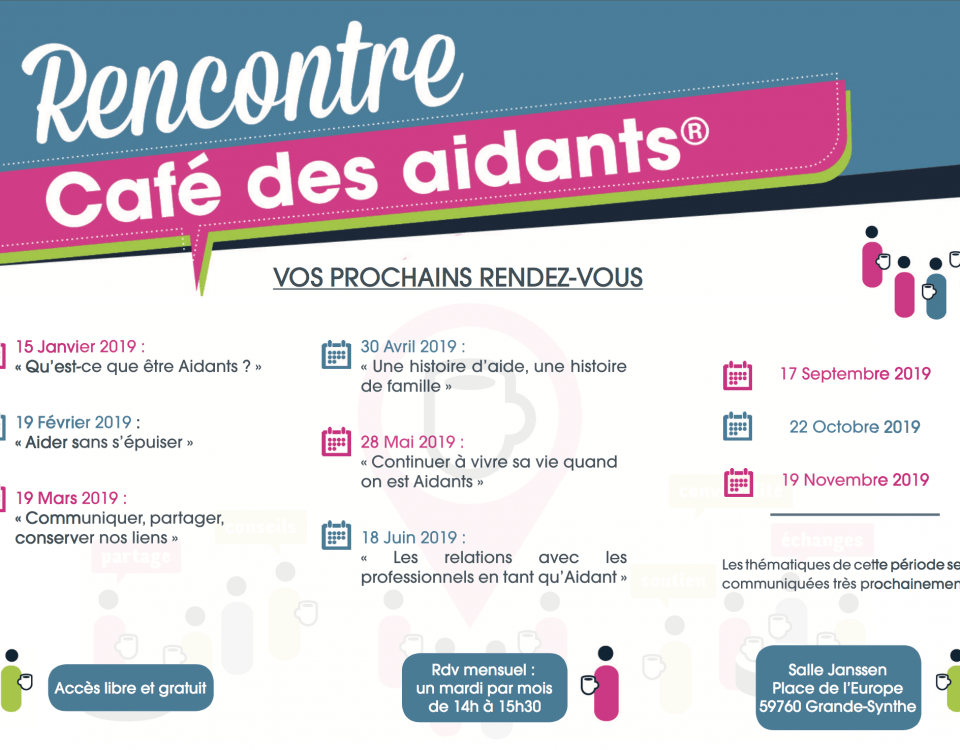 Cafe des aidants Polyclinique grande synthe