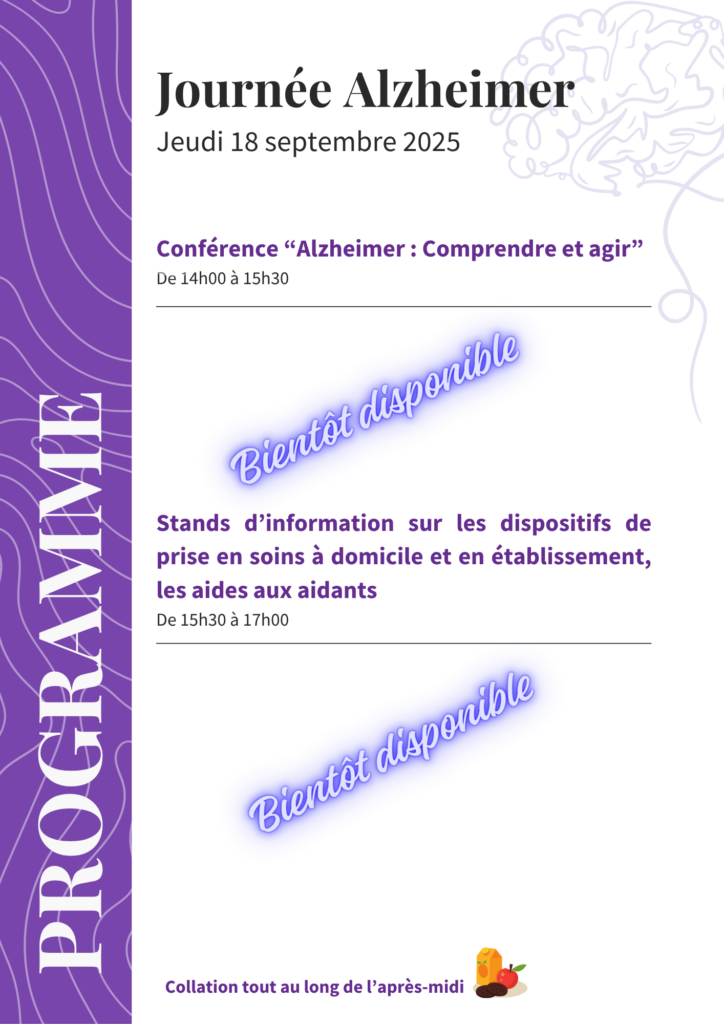 Programme journée Alzheimer